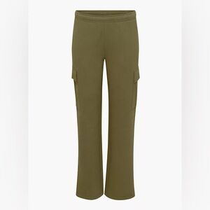 NWT-COZY FLEECE MEGA CARGO™ SWEATPANT mire green